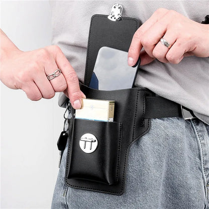 Leather phone bag