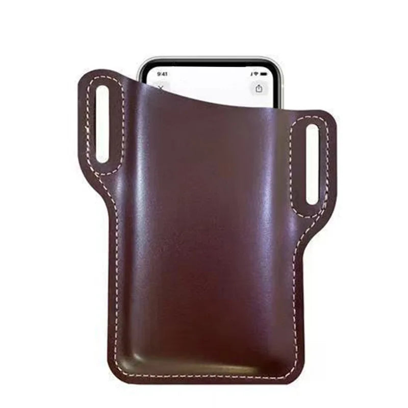Leather phone bag