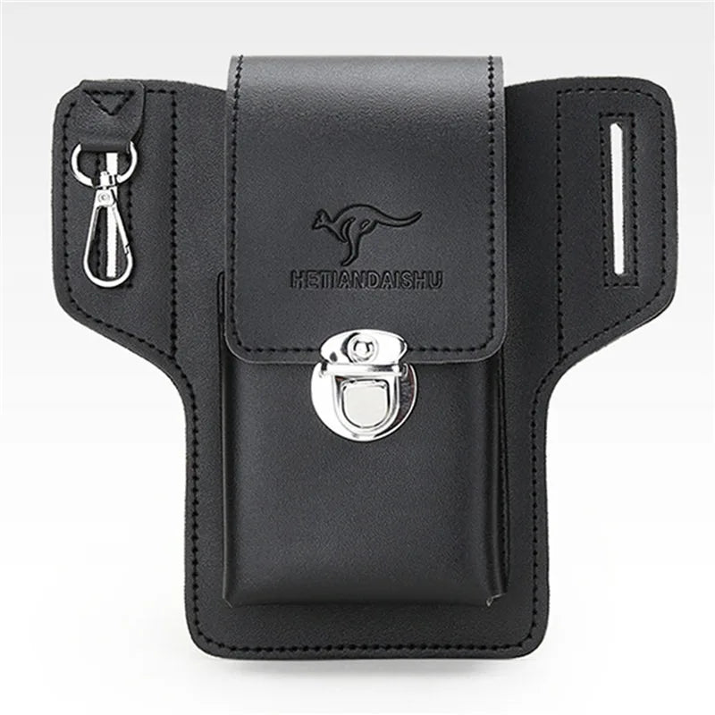 Leather phone bag