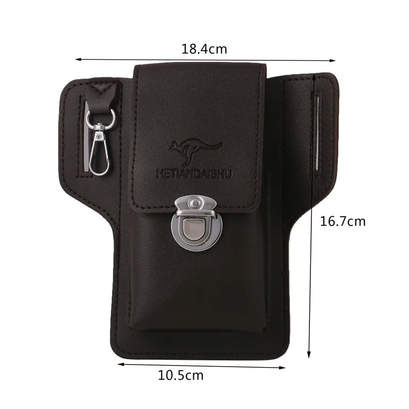 Leather phone bag