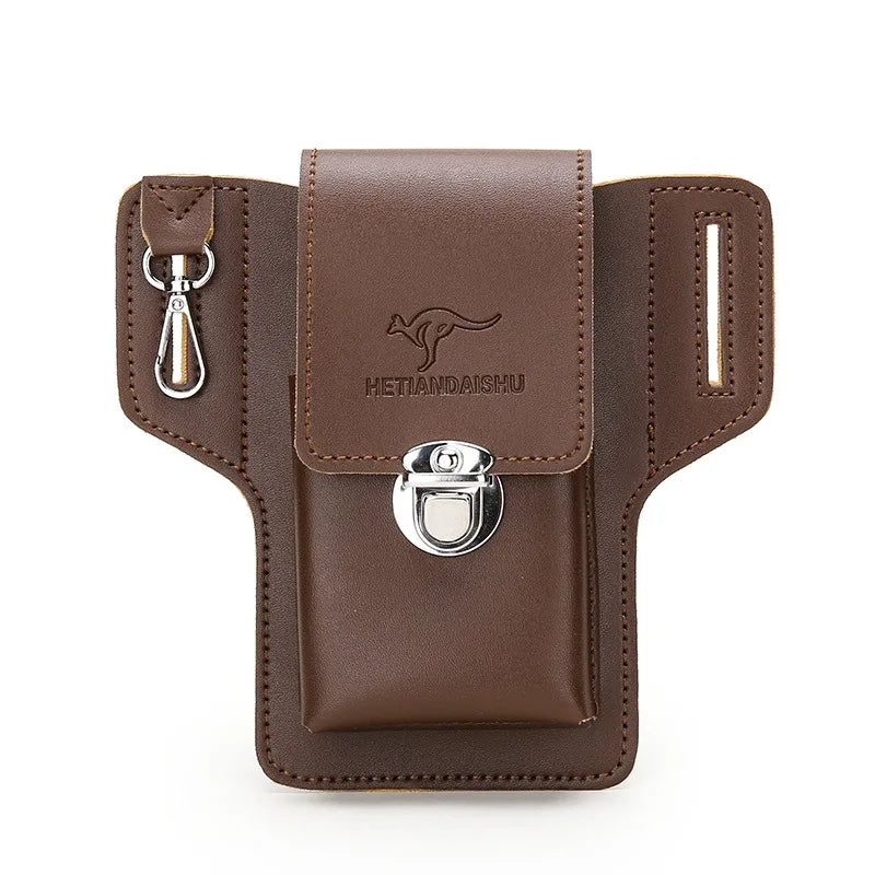 Leather phone bag