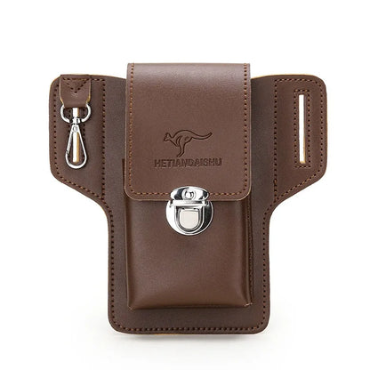 Leather phone bag